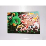 รูปปลาคราฟมงคล 9 ตัว เสริมฮวงจุ้ย รุ่งเรือง เพิ่มบารมี ภาพกรอบลอยพร้อมแขวน