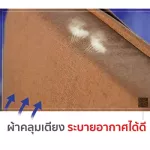 SOFABED 2 IN 1 [ SB01 กว้าง 100cm ] สีน้ำเงิน