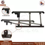 Getzhop Bed rail, holding the bed on the folding arm Folding 3 -step folding rail