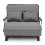 Getzhop Sofa Bed Bed Sofa, Sofa, Sofa Adjusted to a Sofa Bed Thai Bed Model OLT503-120 (removable veil)