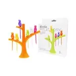 Birdie Fruit Fork Wooden Spoon Sticks DIY