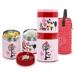 PinkAh Panda Pinto Food Food Food Food Food, 2 Floor, Fas-3342 (Pink)
