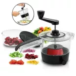 Getzhop Machine Sliced ​​Vegetable Sliced ​​Vegetable Model - (Black)
