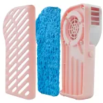 GetZhop พัดลมมือถือ พัดลมแอร์พกพา Hand-held เชื่อมต่อ USB (Pink)