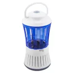 GetZhop เครื่องดักยุงไฟฟ้า Electric mosquito trap ดักยุงและแมลงไฟฟ้า รุ่น KM 385 – สีขาว/ฟ้า
