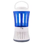 GetZhop เครื่องดักยุงไฟฟ้า Electric mosquito trap ดักยุงและแมลงไฟฟ้า รุ่น KM 385 – สีขาว/ฟ้า