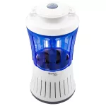 GetZhop เครื่องดักยุงไฟฟ้า Electric mosquito trap ดักยุงและแมลงไฟฟ้า รุ่น KM 385 – สีขาว/ฟ้า