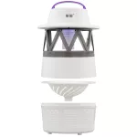 GetZhop เครื่องดักยุงไฟฟ้า ดักยุงและแมลง PanChao Mosquito Trap รุ่น PC-006 – (White)