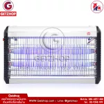 Houseworth รุ่น HW-K02 เครื่องช๊อตยุงและแมลง ช๊อตยุง ดักยุงและแมลง Mosquito and insect (Silver)