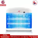 GetZhop เครื่องดักยุงไฟฟ้า ช๊อตยุงและแมลงไฟฟ้า House Worth ดักยุง รุ่น HW-K208A – (White)