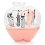 Nail Clippers, 9 nail clippers, apple nail clippers - pink