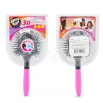 Getzhop, 360 degree comb, comb the hair brush, comb (black)