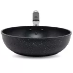 SARA, deep marble coating pan, size 24 cm. YWDT-402