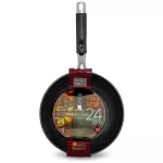 SARA, deep marble coating pan, size 24 cm. YWDT-402