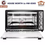 HOUSE WORTH เตาอบอเนกประสงค์ เตาอบขนม เตาย่างไก่ เตาอบเค้ก ขนาด 60 ลิตร รุ่น HW-EO05(ประกันศูนย์ไทย)