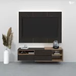 ชั้นวางทีวีแบบแขวนลอย รุ่น CASEY เคลือบเมลามีนเนื้อมันเงาเรียบหรูมีระดับ มีให้เลือกหลายสี หลายขนาด