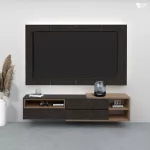 ชั้นวางทีวีแบบแขวนลอย รุ่น CASEY เคลือบเมลามีนเนื้อมันเงาเรียบหรูมีระดับ มีให้เลือกหลายสี หลายขนาด