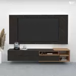 ชั้นวางทีวีแบบแขวนลอย รุ่น CASEY เคลือบเมลามีนเนื้อมันเงาเรียบหรูมีระดับ มีให้เลือกหลายสี หลายขนาด