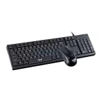 MD-Tech Keyboard (2IN1) USB (KB-18/M-64) Black