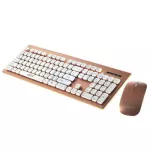 OKER keyboard (2in1) USB (KM-2068) Gold