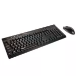 Rapoo keyboard (2in1) USB (KB-X1710-BK) Black