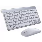 2.4g Wireless Keyboard And Mouse Protable Mini Keyboard Mouse Combo Set For Notebook Lap Mac Desk Pc Computer Smart Tv Ps4