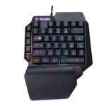35-Key One-Handed Mechanical Gaming Keyboard Rgb Backlit Portable Mini Gaming Keypad Game Controller For Game Lap Pc Ps4 Xbox