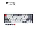 Keychron Keycap Set PBT K2, K6 XDA Profile Dye-SUB-Retro Thai-EN Key Cron, Thai Captals, England For the K2, K6 keyboard