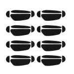 8 Sets Mini Wireless Repent Wear Resistant Mouse Feet Glide Sticer Portable Curve Edge Sates For Mx Master 2s