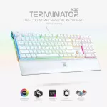 NUBWO X30 TERMINATOR RGB Mechanical Gaming Keyboard ไฟวิ่งวนสวยๆ เล่นเกมส์กดสนุก รับประกัน 2 ปี