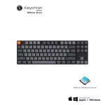 Keychron K1SE LOW PROFILE Keyboard 87 Keys Thai (Wireless Key Board, Thai Language TKL 87 buttons)