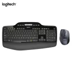 Logitech MK710 112 Keys Keyboard 6 Buttons Mouse Combs Set 2.4GHz Wireless Ergonomic Optical Mice Home Desktop Laptop