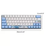 Penguin Dye-Sublimation Mechanical Keyboard Cute Keycaps PBT OEM Profile Keycap for GH60 GK61 Keyboard New