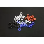 MX Rubber O-Rings Switch Dampeners DBLACK CLEAR RED BLUE CHERRY MX Keyboard Dampers Keycap O Ring