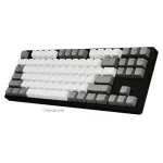 87 Keys PBT Color Matching Light-Proof Mechanical Keycaps Replacement Keycaps for Backlight Mechanical Game Keyboard
