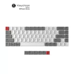 Keychron Keycap Set PBT K6 K4 K4 K8 OEM Profile Dye-SUB-Retro Eng, TH Keyon Key, English-Thai For keyboard models, K2, K6, K4, K8
