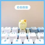 1pc Anime Keycap Mechanical Gaming Keyboard White Keycaps Gaming Accessories Keycap For Corner Creature