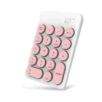 Wireless Number Keypad Accounting Keyboard Ireless Digital Keyboard USB NUMBER PAD 18 Keys Mini Nuypad for Lap PC