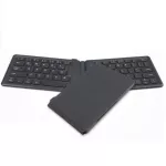 New-B.o.w Portable Pu Leather Folding Mini Bluetooth Keyboard Foldable Wireless Keypad For Iphone For Android Phone Tablet Pc