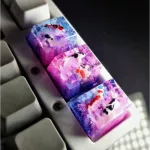 SCENERY KOI BACKSPACE REYCAPS for Cherry MX Switch Mechanical Gaming Keyboard Keycaps Replace Hand Made Keycaps