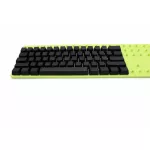 White Black Gray Orange Green Yellow Blank PBT OEM Profile 62 Key Iso 61 Ansi Keycaps for MX Switches Mechanical Keyboard