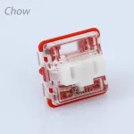 Kailh Low Profile Switch Chocolate Mechanical Keyboard Switch Rgb Smd White Stem Linear Hand Feeling Red Rro Switch