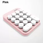 Mini Colorful Smart 18 Key 2.4g Wireless Mechanical Nuypad for Notebook Desk Financial Accounting Wireless Keypad
