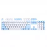 104PCS Dual Colors Backlight Keycaps Replacement Kit for Mechanical Keyboard Wear-Resistant Key Bodyboards Accessories