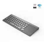 Jelly Comb Ultra Slim Wireless Keyboard Bluetooth/2.4g For Tablet Smartphone Lap Keyboard with Touchpad Number Keys