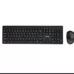 Mouse-Keyboard Wireless (2IN1) Wireless Oker (K9300) Black