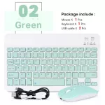 Mini Wireless Keyboard Bluetooth Keyboard for iPad Phone Tablet for iPad Bluetooth Keyboard and Mouse for Samsung Xiaomi Android