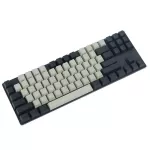 Free Shipping Ymdk 104 87 61 Black Light Gray Pbt Oem Profile Keycap For 104 Tkl 60% Mx Switches Mechanical Gaming Keyboard