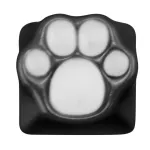 Personality Soft Feel Abs Silicone Kitty Paw Artisan Cat Paws Pad Mechanical Keyboard Keycaps For Cherry Mx Switches With Case