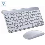 Mini Wireless Keyboard And Mouse Protable Mini Keyboard Mouse Combo Set For Desk Pc Computer Smart Tv Notebook Lap 2.4g